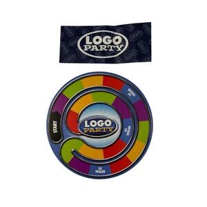 Logo Party Advertising Game Replacement Part Game Board & Instructions